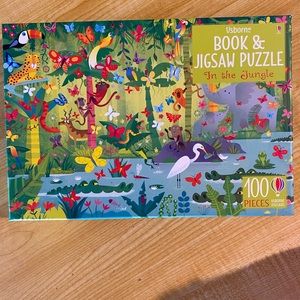Usborne book and puzzle set